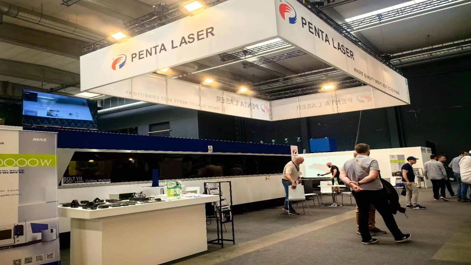 Belgium and Thailand work together at dual exhibitions, Penta Laser BOLT 7 series attracts global attention